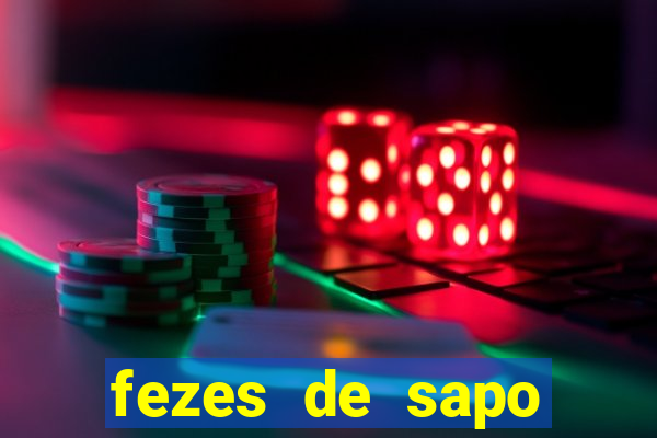 fezes de sapo transmite doença para humanos